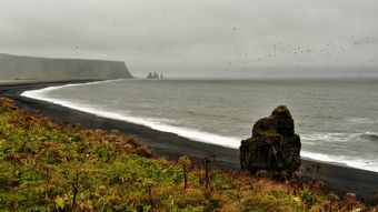 Click to enlarge. Iceland: On the way along the South Coast
